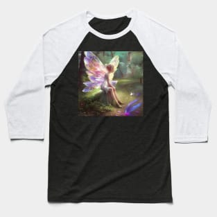 Resting Fairy Baseball T-Shirt